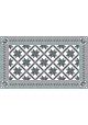Tapis Vinyle Carreaux de Ciment Marguerite - Ciment Factory
