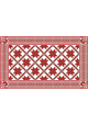 Tapis Vinyle Carreaux de Ciment Marguerite - Ciment Factory