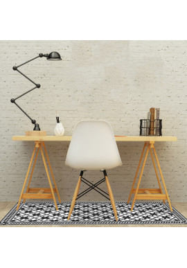 Tapis Vinyle Carreaux de Ciment Marguerite - Ciment Factory